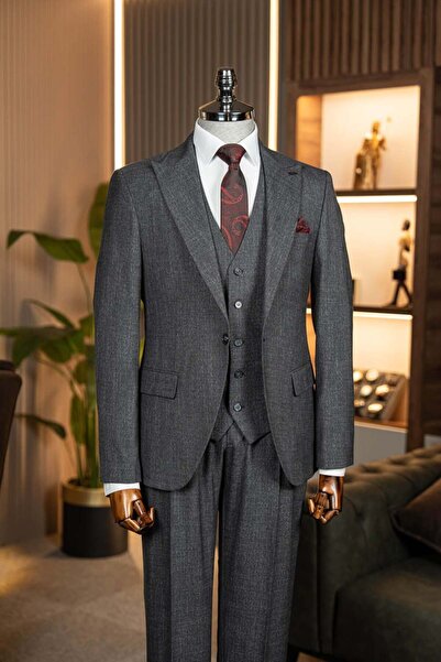 Terzi Ayhan Classics Vest Suit Anthracite