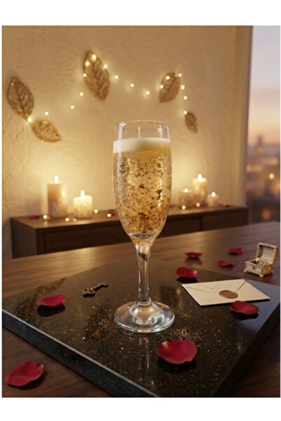 OEM Lumânare artizanală decorativa „Golden Champagne”