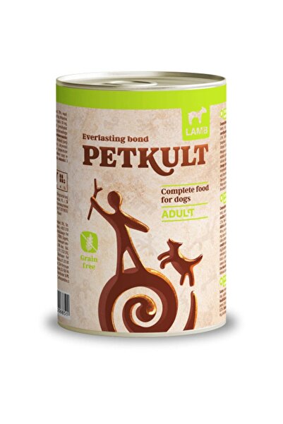 PetKult Hrana umeda pentru caini Petkult, Adult, Miel, 24x400g