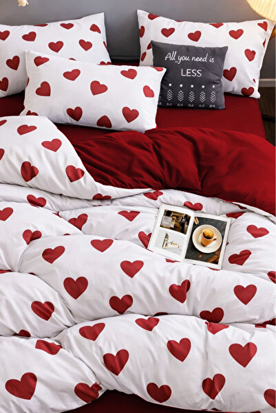 Always Double Sided Double Duvet Cover Set with Elastic Sheets