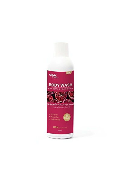 COVIX CARE غسول جسم بالتوت الأحمر والرمان من كوفيكس - 400مل