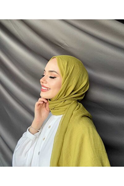 MODA YAĞ YEŞİLİ RENGİ KONFOR ŞAL
