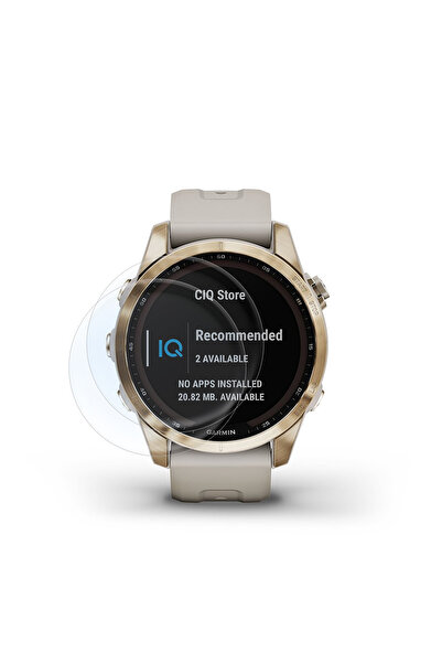 Phonextra واقي شاشة نانو 9H متوافق مع جهاز Garmin Fenix ​​7s مقاس 42 ملم، قطع...