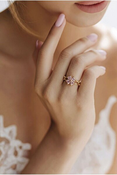 Monalisa Home Figured Special Design Stone Adjustable Ring