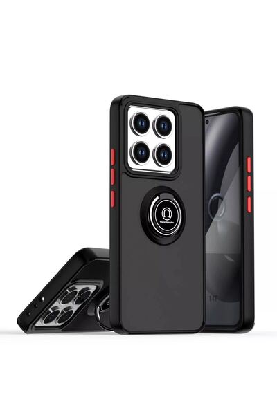 OEM Xiaomi Mi 14t Montreal Ring Silicone Cover - Black