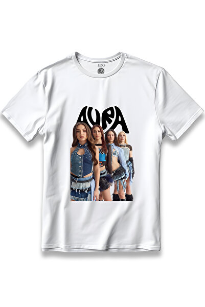 EZG Business Aura Grup Yuh Song Design Girlband Aura Girl Group Tricou unisex...