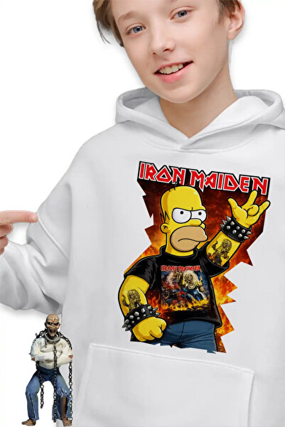 OEM Hanorac Copii Baieti Iron Maiden Homer The Simpsons