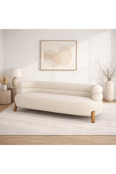 Palma homez Elegant Cream Sofa - Soft material and quality that lasts for years