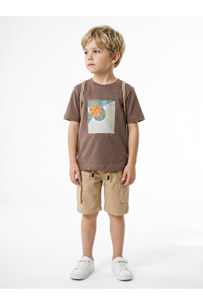XO Kids Bagged Boys' Summer 2-Piece Top and Bottom Set 1-7 Years 3164