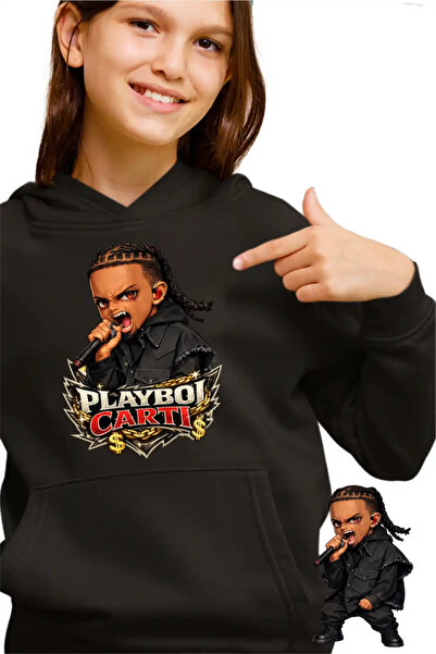 OEM Kids Girls Playboi Carti RIP Hoodie