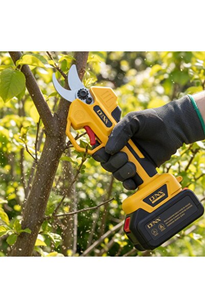 Denx Professional مقص تقليم كهربائي DENX DX3321 بقوة 500 واط مع بطارية 21 فول...