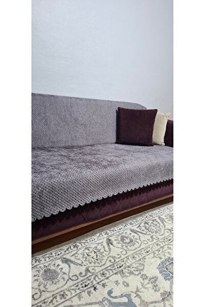 DAHABELLA LUXE HOME Premium Luxury Wafer Velvet Non-Slip Base Sofa Cover 170X...
