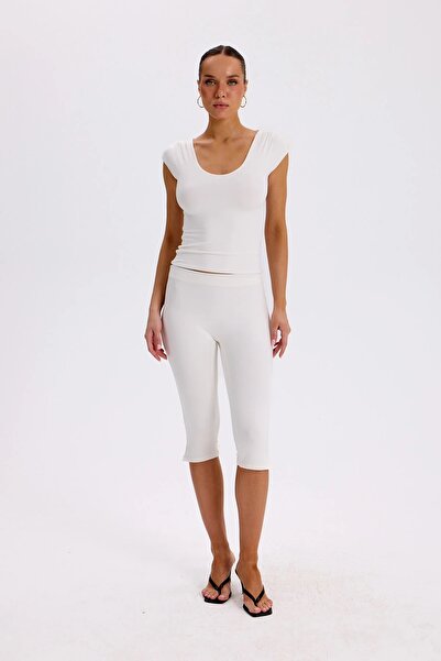 LE POLE SECOND SKIN CAPRI LEGGINGS