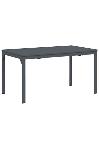 vidaxl Patio table Anthracite 180 x 80 x 74 cm