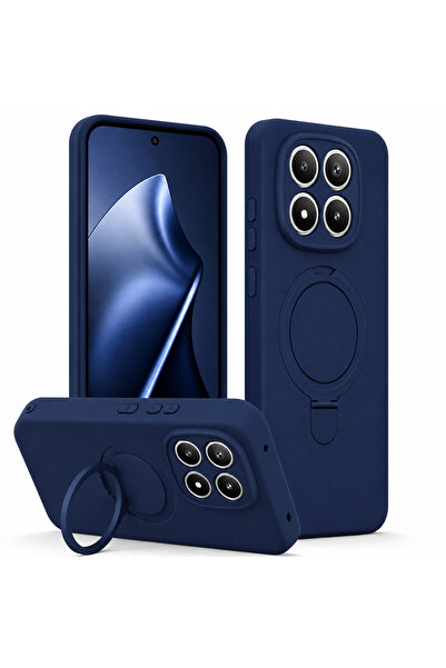 Kipgsm Xiaomi Redmi Note 15 4G Uyumlu Kılıf Magsafe Şarj Destekli Açılır Stan...