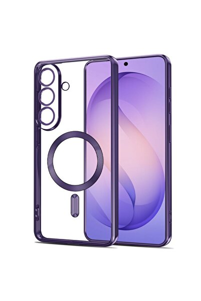 Tech-Protect Husă MagFlex MagSafe Galaxy S26 Mov/Transparentă