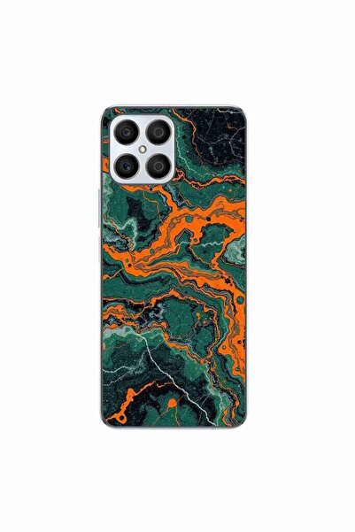 OEM Husa compatibila cu Honor X8 4G Silicon Gel Tpu Model Soft Jade Marble