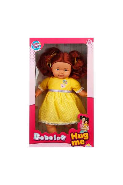 Dollz'n More Papusa Bebelou cu par roscat, Dollz n More, Hug me, 40 cm