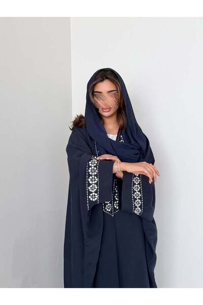 AYA mw2100 عبايه حرير مغسول انيقه بقصه نص بشت عصرية