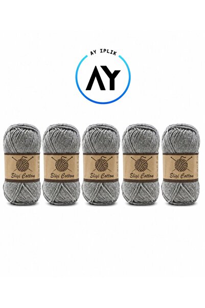 Cotton Simli Örgü İpi 5'li Paket 100gr 165mt Simli Yelek Örgü İpi %70cotton %25polyester %5vıscon Cotton Simli Örgü İpi 5'li Paket 100gr 165mt Simli Yelek Örgü İpi %70cotton %25polyester %5vıscon