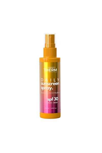 Synergy Therm Daily Sunscreen Spray SPF 30, with fast absorption and UVA / UV...