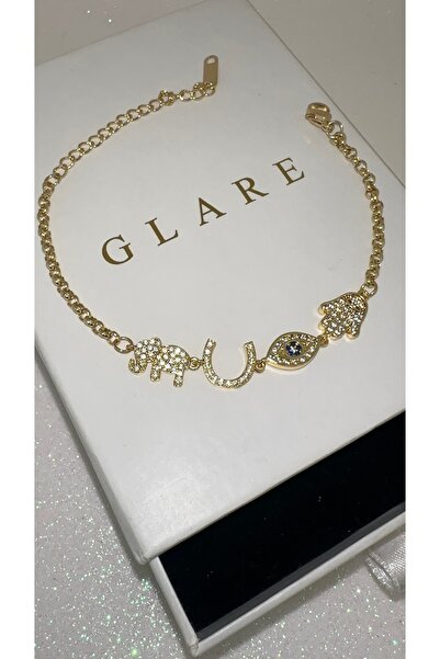 GLARE JEWELRY CO سوار من الفولاذ المقاوم للصدأ بتفاصيل على شكل فيل، حظ، حدوة ...