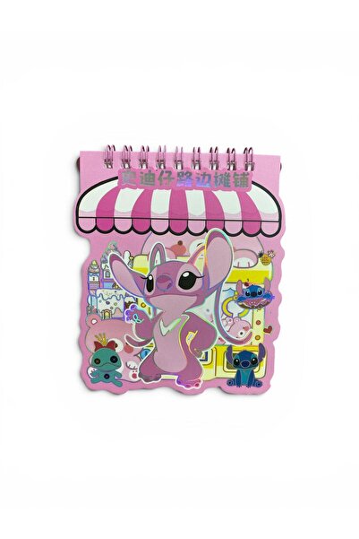 Harika Kitap Stitch Not defteri ve Sticker Karne hediyesi