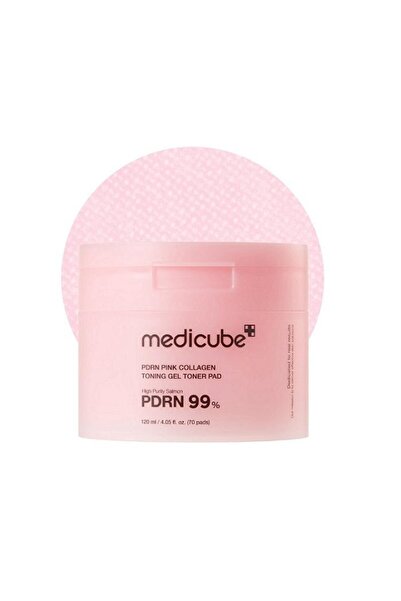 Medicube PDRN Pink Collagen Toning Gel Toner Pad - Hydrogel Pads with PDRN fo...