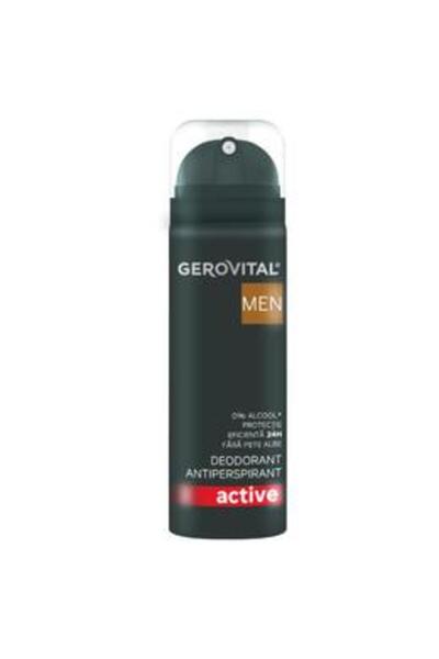 GEROVITAL Deodorant Antiperspirant Active - Men, 150 ml