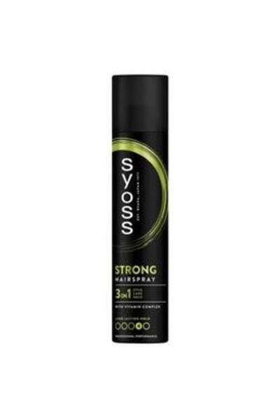 Syoss Spray Fixativ cu Fixare Puternică - Fixativ puternic 3 în 1 pentru coaf...