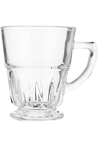 ALSAIF Set of 3 Glass Cups, Multi-purpose for Tea and Coffee, Transparent.
