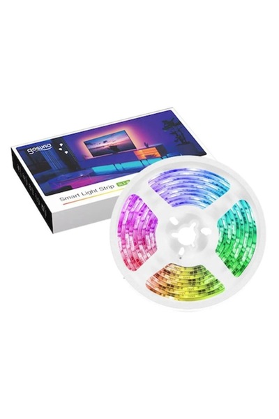 DAMUR Bandă LED inteligentă SL1-B Wifi USB, 2.8 metri, Alexa, Google Assistan...