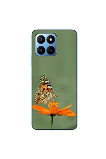 OEM Husa compatibila cu Honor 70 Lite Silicon Gel Tpu Model Fluture