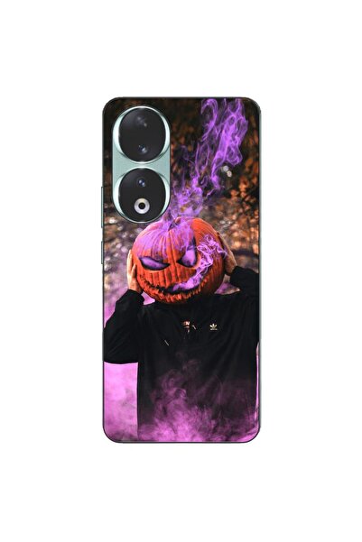 OEM Husa compatibila cu Honor 90 5G Silicon Gel Tpu Model Halloween Cap Dovle...