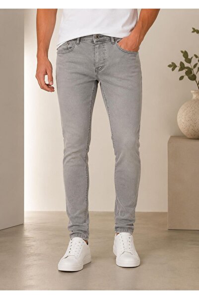 CLASSİCS MEN Lion Life Men's Slim Fit Jean Trousers - 7693