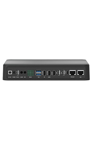 PeopleLink جهاز Mini OPS للتحكم والعرض الذكي 4K مع منافذ HDMI وLAN وUSB متعدد الاستخدامات