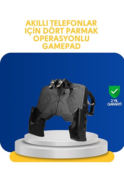 ETC Gerçekçi Oyun Deneyimi Sunan Dört Parmak Mobil Gamepad - MIYNG3965-2053