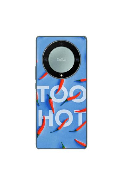 OEM Husa compatibila cu Honor Magic 5 Lite Silicon Gel Tpu Model Mesaj Too Hot