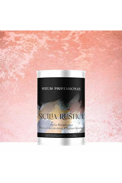 YaYa Color Vopsea Decorativă Sicilia Rustica Sunset 2L – Efect Perlat cu Perl...