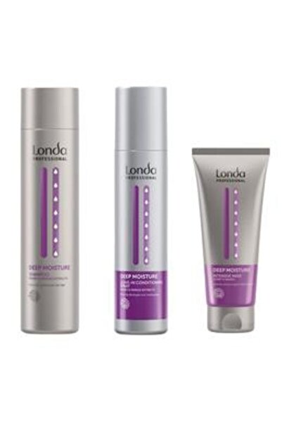 Londa Professional Pachet Intens Hidratant - Deep Moisture: Sampon 250 ml, Ma...