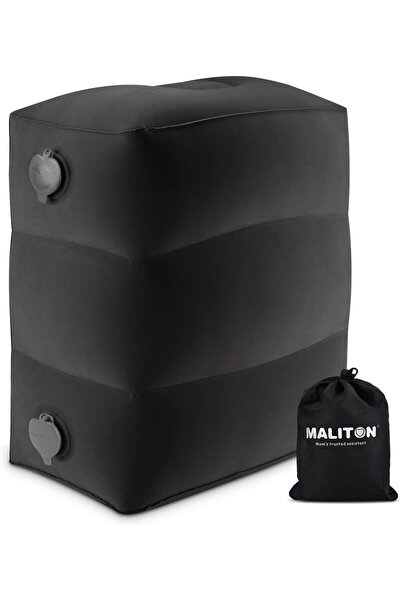 Maliton Kids Inflatable Footrest, Height Adjustable Travel Pillow for Airplan...