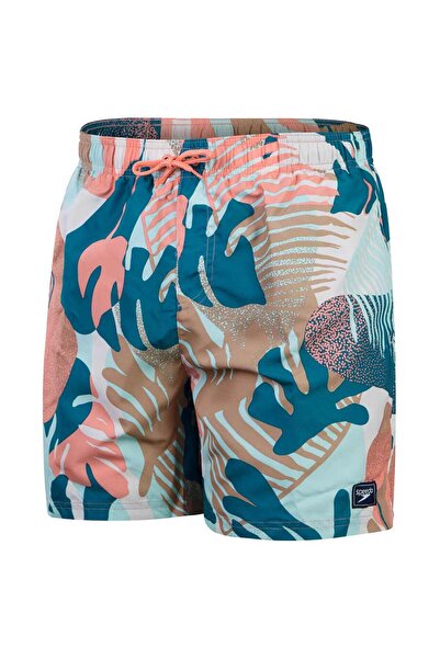 SPEEDO Șort de baie pentru bărbați, cu imprimeu digital, casual, 16Watershort L