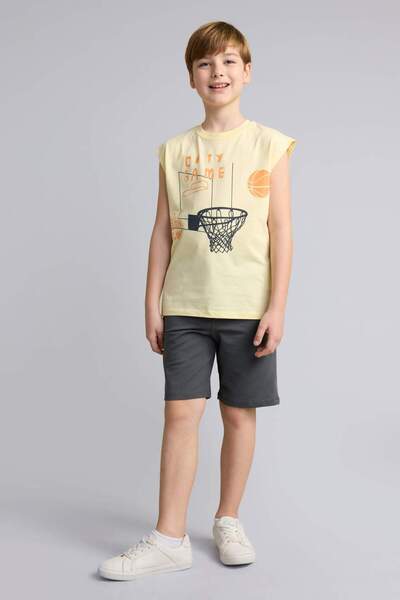 DeFacto 2-Piece Shorts T-Shirt Set for Boys H8252A826Hs