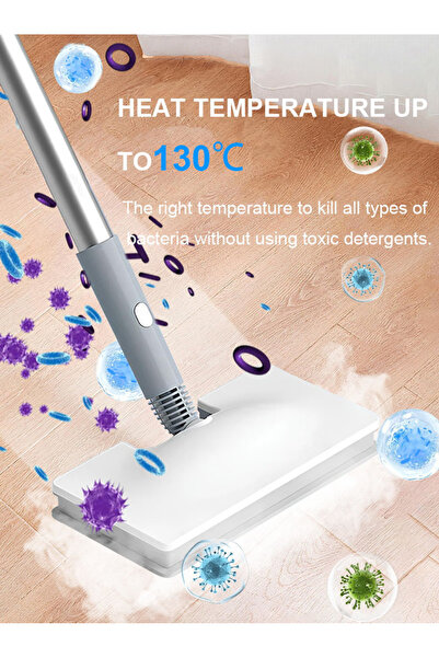 JOSHBERG Steam Mop for Floor Cleaning with Detachable Handheld Steamer with 6...