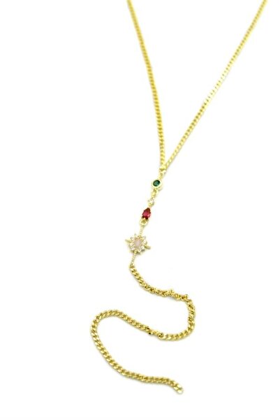 atastore2017 North star y necklace - gold
