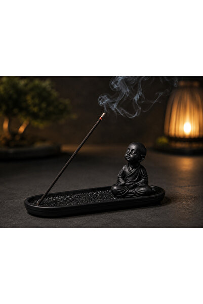 farist Modern Buddha Figürlü Tütsülük – Dekoratif Minimalist Tütsü Tutucu | E...