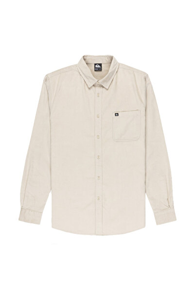 Quiksilver Mens Smoke Trail Cord Long-Sleeve Shirt S