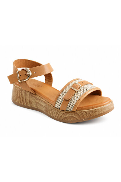 Anna Viotti Sandale dama piele naturala D58 3015 -cognac-40