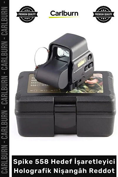 Carlburn #Nişangah Profesyonel Taktik Optik Spike 558 Hedef İşaretleyici Holo...