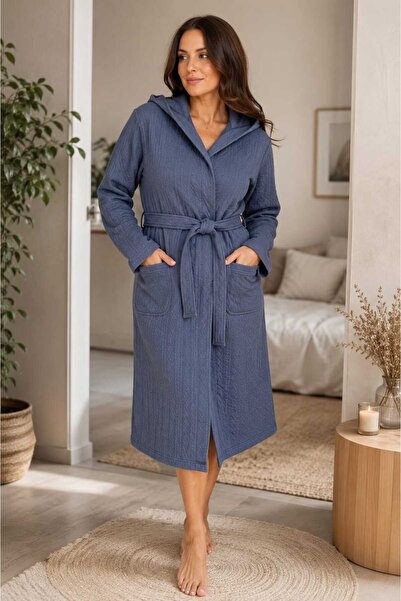 WOMEN Women's Hooded robe
